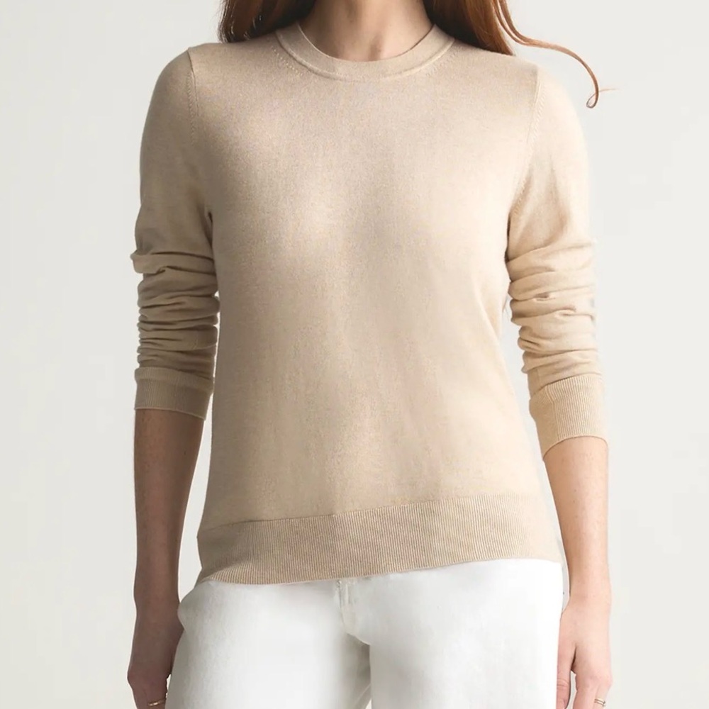 Quince Cotton-Cashmere Blend Sweater